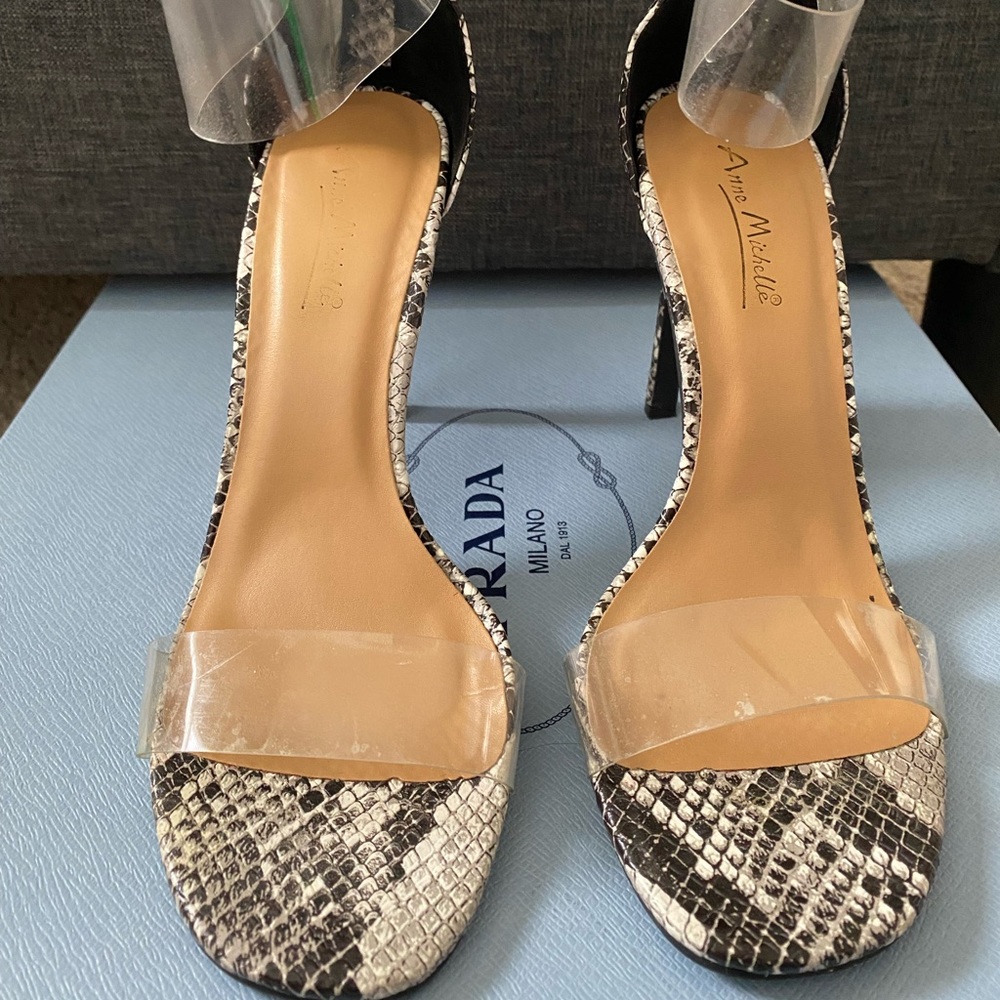 Zebra Print Heels